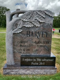 Harvey | West Memorials