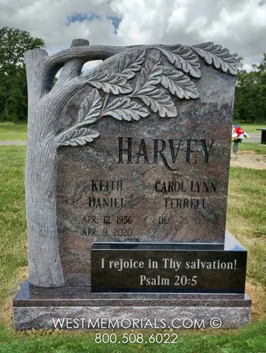 Custom Monuments & Headstones | Bench